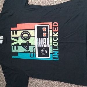 NWT Mens XL 40th birthday tshirt